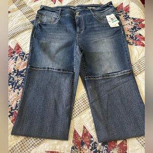 Wallflower Dark Blue Flare Jeans